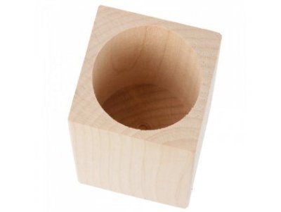 Dřevěná krabička – kvádr 6×6 cm
